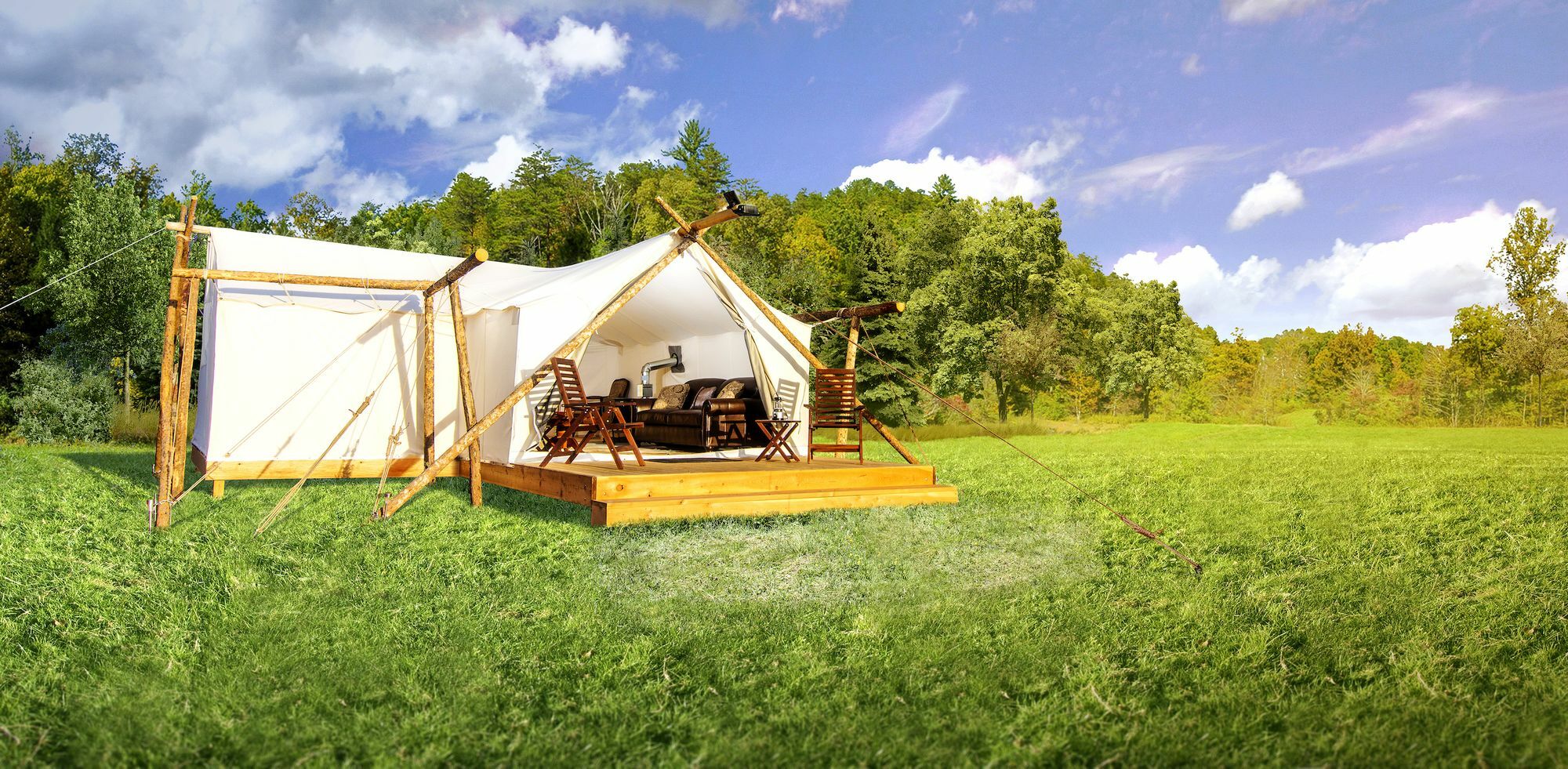 Under Canvas Great Smoky Mountains Hotel พิเจนฟอร์จ ภายนอก รูปภาพ