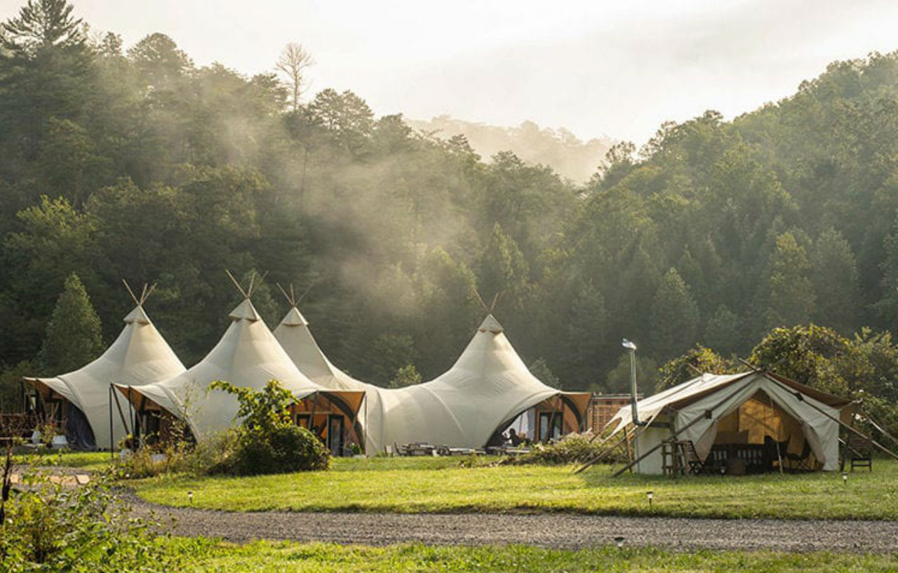 Under Canvas Great Smoky Mountains Hotel พิเจนฟอร์จ ภายนอก รูปภาพ